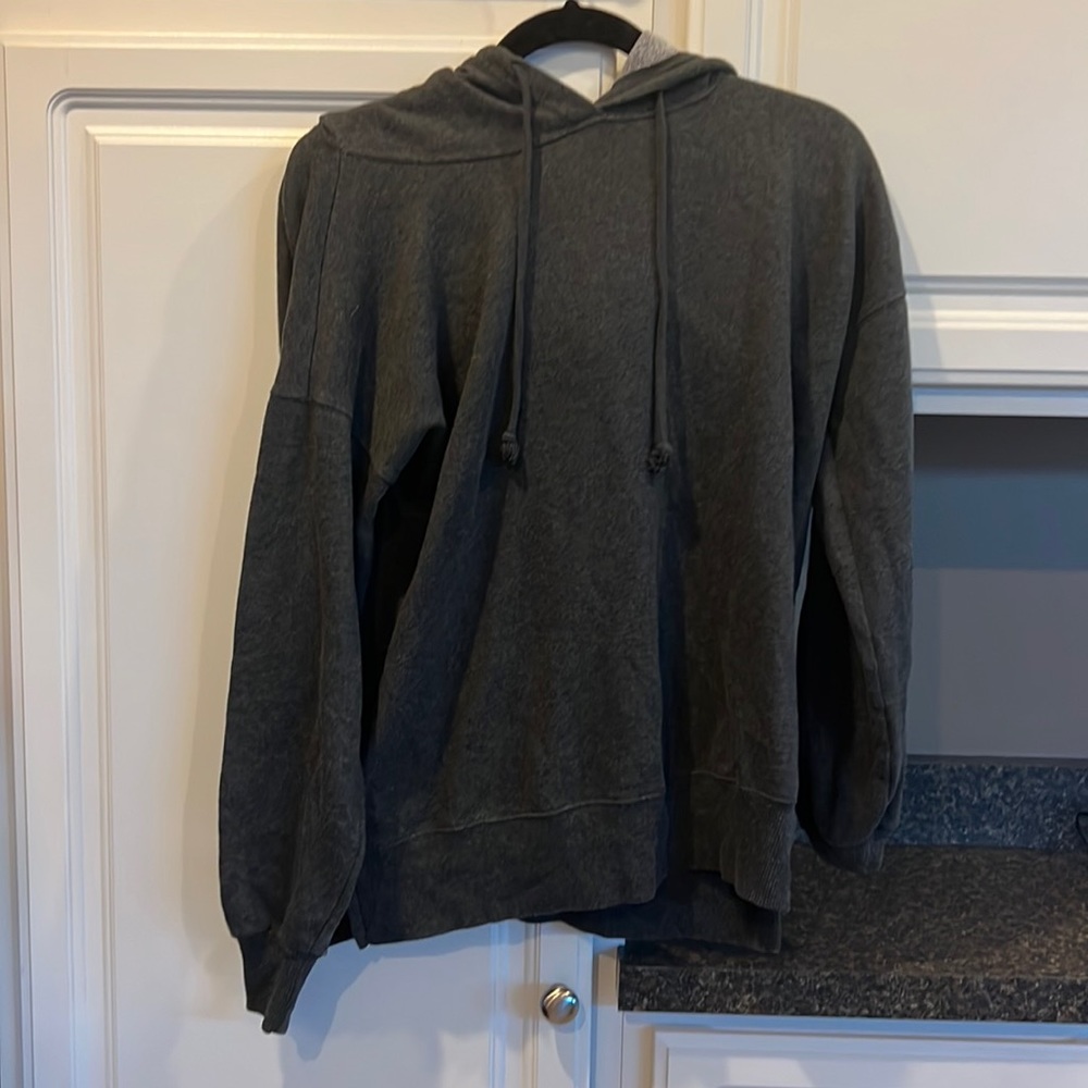 Gray hoodie